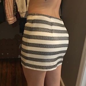 Abercrombie Sequin skirt